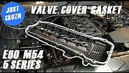 E60 5 Series : M54 Valve cover gasket replacement