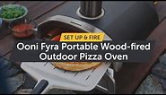 Ooni Fyra - Portable Wood-fired Outdoor Pizza Oven| How to Setup & Light it