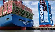 HMM Le Havre - 24000 TEU Container Vessel - Up-close