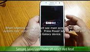 Samsung Galaxy Grand Prime+ SM-G532F Hard Reset