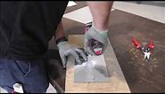 How to install rivets and cut sheet metal
