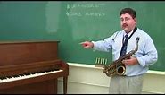 How to Transpose Notes for the Alto Saxophone