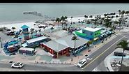 Fort Myers Beach Aerial View 4K HD