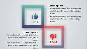 Animated Pros And Cons 10 PowerPoint Template
