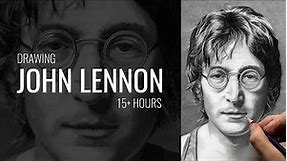 John Lennon (15+ Hour Pencil Drawing)