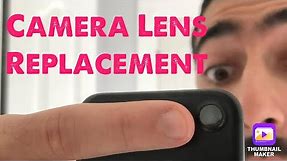 Iphone 7 Iphone 8 and Iphone SE 2020 Camera Lens Repair (Easy Under 5 min)