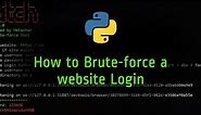 Website Bruteforcer using Python Requests [Ethical Hacking]