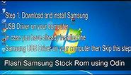 How to Samsung Galaxy S3 GT I9300 Firmware Update (Fix ROM)