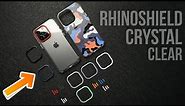 iPhone 13 Pro Rhinoshield Crystal Clear Case Review! HIGHLY CUSTOMIZABLE AND ANTI-YELLOWING!