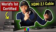 World's First Certified HDMI 2.1 Cable (Ultra High Speed HDMI Cable) from Zeskit