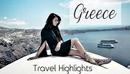 Greece Travel Highlights | Athens Mykonos Santorini | SHRADS