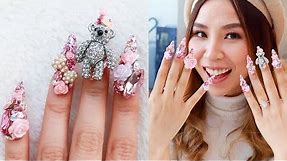Japanese Celebrity Nail Artist Gave Me Extreme 3D Nail Art 💅🏻 | Best in Beauty