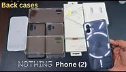 Nothing Phone 2 Back Cases, Tempered Glass and Charger | All Original Accessories