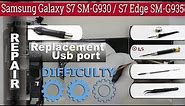 How to replace 🔧 🔌 USB port 📱 Samsung Galaxy S7 Edge SM-G935 \ Samsung Galaxy S7 SM-G930