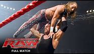 FULL MATCH - John Cena & Shawn Michaels vs. Undertaker & Batista: Raw, March 26, 2007
