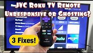 Unresponsive or Ghosting JVC Roku TV Remote? 3 Fixes!