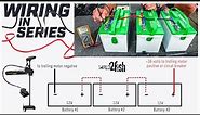 How to Wire Batteries in Series | 24V and 36V Trolling Motor