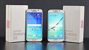 Samsung Galaxy S6 vs S6 Edge: Unboxing & Comparison