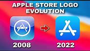Apple Store Logo Evolution | App Store Evolution | Factonian