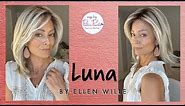 Wig Review! LUNA by ELLEN WILLE in Light Champagne Shaded - WigsByPattisPearls.com