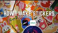 How I Make Stickers | Using Procreate & Cricut to Make Stickers Tutorial