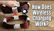 How Does Wireless Charging Work? || Crude Wireless Energy Transfer Circuit