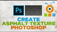 How to Create Asphalt Texture in Photoshop
