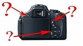Canon Rebel Buttons Explained! (t3i)