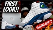 FIRST LOOK!! JORDAN 13 FRENCH BLUE FIRST THOUGHTS & OVERVIEW!!
