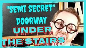 DIY 33🛠 Secret Hidden Door🚪Under the Stairs - An Overview