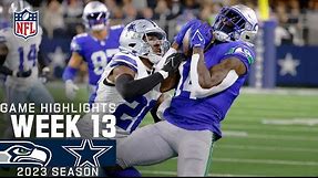 Seattle Seahawks vs. Dallas Cowboys | 2023 Week 13 Game Highlights