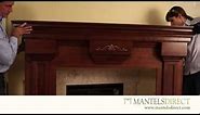 Wood Fireplace Mantel Surround | Installation | MantelsDirect.com