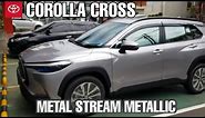 New Toyota COROLLA CROSS Hybrid Warna Metal Stream Metallic / Silver 2020 - 2021 | Auto2000