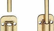 National Hardware N239-004 V800 Sliding Door Latch in Brass,2-1/2 Inch