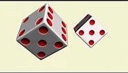 3d Dice animation (Animated Dice Roll)