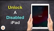 iPad is disabled, connect to iTunes? Unlock It without iTunes!