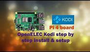 Raspberry Pi 4 Kodi Media Centre build and configuration