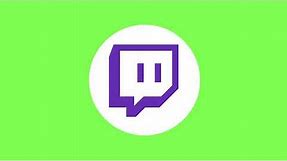 Twitch Logo - Icon Animated | Green Screen | Free Download | 4K 60 FPS !