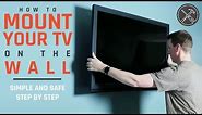 How to Mount a TV to the Wall: Simple and Safe Steps
