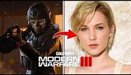 Call of Duty Modern Warfare 3 Operators in Real Life Voice Actors MW3 Milena Romanova Ghost Makarov
