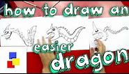 How To Draw A Dragon (For Super Young Artists)