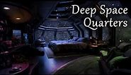 Deep Space Sleeping Quarters | White and Grey Noise | Relaxing Sounds of Space Flight | LIVE