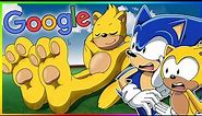 REALLY GOOGLE?! Sonic and Ray Google "Ray The Flying Squirrel"