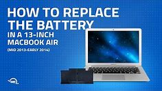 How to Replace the Battery in a 13-inch MacBook Air (Mid 2013 - Early 2014)