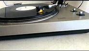 Vintage Technics SL-1400 Direct Drive Turntable Vinyl Record Player Demo