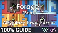 Forager (Beta) - 100% Guide: All Galaxy Tower Puzzles (Fire Frozen Ancient Skull)