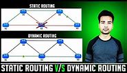 Difference between Static and Dynamic Routing | CCNA 2018