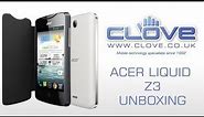 Acer Liquid Z3 Unboxing