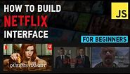 How to build a Netflix Slider with HTML, CSS & Javascript (for beginners) in 2021