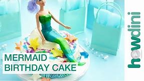 Birthday Cake Ideas: Easy Mermaid Birthday Cake